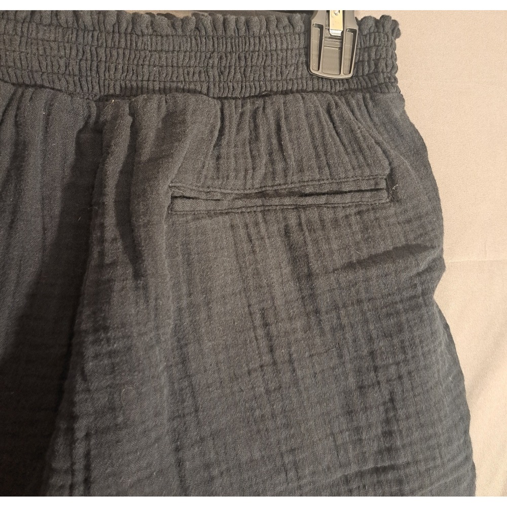 Aerie Casual Shorts Women's Size Small Black Pockets Elastic - Picture 5 of 7